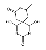 5-(2-methylpropyl)-5-(2-oxopropyl)-1,3-diazinane-2,4,6-trione Structure