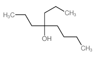 4-Octanol, 4-propyl- Structure