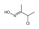 N-(3-chlorobutan-2-ylidene)hydroxylamine Structure