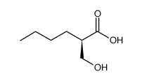 (R)-2-(HYDROXYMETHYL)HEXANOIC ACID structure