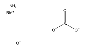 azanium,rhodium(3+),disulfite Structure
