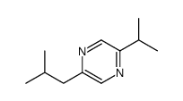 Pyrazine, 2-(1-methylethyl)-5-(2-methylpropyl)- (9CI) picture