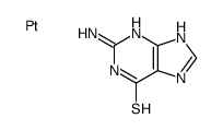 platinum thioguanine Structure