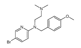 N-(5-Bromo-pyridin-2-yl)-N-(4-methoxy-benzyl)-N',N'-dimethyl-ethane-1,2-diamine结构式