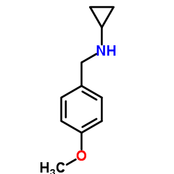 N-(4-Methoxybenzyl)cyclopropanamine structure