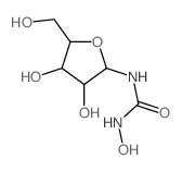 3-[3,4-dihydroxy-5-(hydroxymethyl)oxolan-2-yl]-1-hydroxy-urea picture