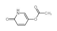 2(1H)-Pyridinone, 5-(acetyloxy)- Structure