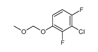 2-chloro-1,3-difluoro-4-(methoxymethoxy)benzene结构式