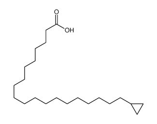 19-cyclopropylnonadecanoic acid结构式