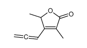2(5H)-Furanone, 3,5-dimethyl-4-(1,2-propadienyl)- (9CI) picture