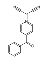 4-benzoylpyridinium dicyanomethylide结构式