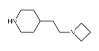 Piperidine, 4-[2-(1-azetidinyl)ethyl]- (9CI) Structure