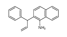 2-(1-phenylallyl)naphthalen-1-amine结构式