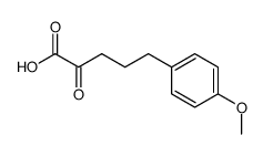 5-(4-methoxy-phenyl)-2-oxo-valeric acid Structure