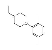 Ethanamine, 2-(2,5-dimethylphenoxy)-N,N-diethyl- (9CI) picture