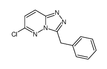 3-benzyl-6-chloro-s-triazolo[4,3-b]pyridazine Structure