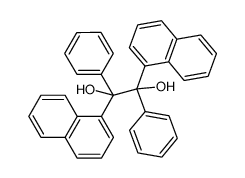 1,2-di-[1]naphthyl-1,2-diphenyl-ethane-1,2-diol Structure