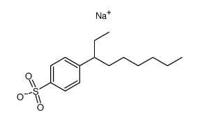 sodium p-(3-nonyl)benzenesulphonate Structure