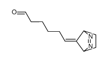 Hexanal, 6-(2,3-diazabicyclo[2.2.1]hept-2-en-7-ylidene)- (9CI) Structure