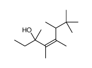 3,4,5,6,7,7-hexamethyloct-4-en-3-ol Structure