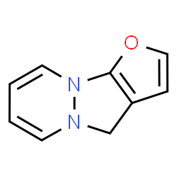 4H-Furo[2,3:3,4]pyrazolo[1,2-a]pyridazine (9CI) Structure