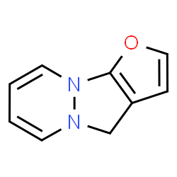 4H-Furo[2,3:3,4]pyrazolo[1,2-a]pyridazine (9CI)结构式