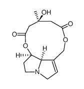 (+)-dicrotaline Structure