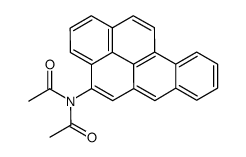 Diacetamide, N-(benzo(a)pyren-4-yl)-结构式