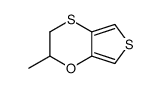 2-methyl-2,3-dihydrothieno[3,4-b][1,4]oxathiine Structure