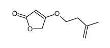 3-(3-methylbut-3-enoxy)-2H-furan-5-one Structure