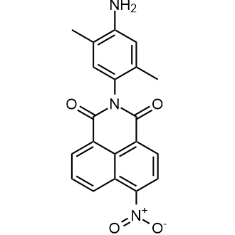 2-(4-Amino-2,5-dimethylphenyl)-6-nitro-1H-benzo[de]isoquinoline-1,3(2H)-dione Structure