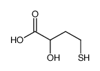 2-hydroxy-4-sulfanylbutanoic acid结构式