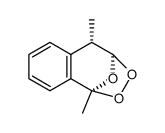 (1S,8S,9R)-1,8-Dimethyl-10,11,12-trioxa-tricyclo[7.2.1.02,7]dodeca-2(7),3,5-triene Structure