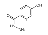 2-Pyridinecarboxylic acid,5-hydroxy-,hydrazide Structure