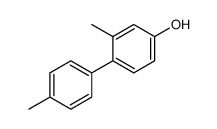 3-methyl-4-(4-methylphenyl)phenol Structure