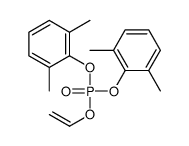 bis(2,6-dimethylphenyl) ethenyl phosphate Structure