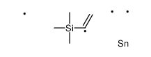 trimethyl(1-trimethylstannylethenyl)silane结构式