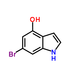 6-溴-4-羟基吲哚结构式