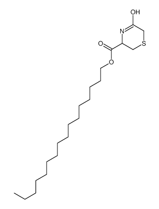 hexadecyl 5-oxothiomorpholine-3-carboxylate Structure