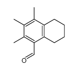 2,3,4-trimethyl-5,6,7,8-tetrahydronaphthalene-1-carbaldehyde Structure