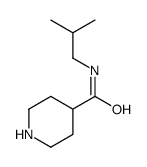 PIPERIDINE-4-CARBOXYLIC ACID ISOBUTYL-AMIDE Structure