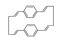 (E,E,E,E)-(6.6)paracyclophane-1,5,13,17-tetraene Structure