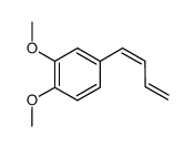 4-(buta-1,3-dienyl)-1,2-dimethoxybenzene结构式