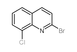2-Bromo-8-chloroquinoline Structure