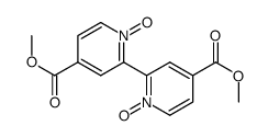 4,4'-bis(methoxycarbonyl)-[2,2'-bipyridine] 1,1'-dioxide结构式