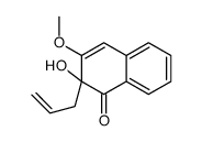 2-hydroxy-3-methoxy-2-prop-2-enylnaphthalen-1-one Structure