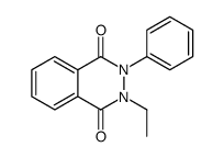 2-ethyl-3-phenylphthalazine-1,4-dione结构式