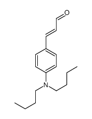 4-DIBUTYLAMINOCINNAMALDEHYDE结构式