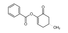 2-benzoyloxy-5-hydroxycyclohex-2-enone结构式