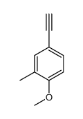4-ethynyl-1-methoxy-2-methylbenzene结构式